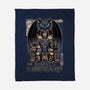 Viking Dragon King-None-Fleece-Blanket-Studio Mootant