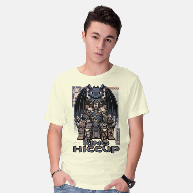 Viking Dragon King-Mens-Basic-Tee-Studio Mootant