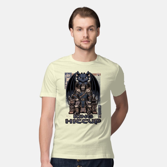Viking Dragon King-Mens-Premium-Tee-Studio Mootant