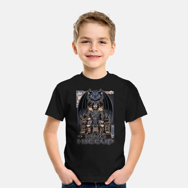 Viking Dragon King-Youth-Basic-Tee-Studio Mootant