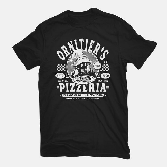 The Ornitier Pizzeria Grunge-Womens-Fitted-Tee-LAGELANTEE