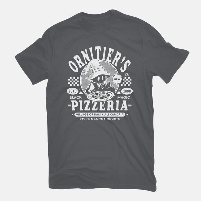 The Ornitier Pizzeria Grunge-Unisex-Basic-Tee-LAGELANTEE