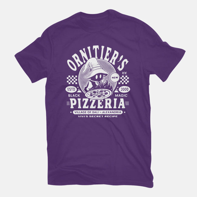 The Ornitier Pizzeria Grunge-Womens-Fitted-Tee-LAGELANTEE
