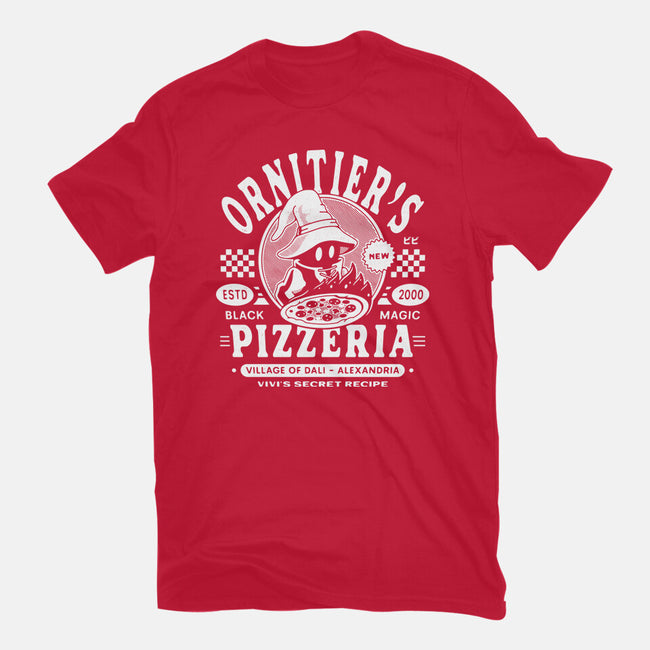 The Ornitier Pizzeria Grunge-Womens-Basic-Tee-LAGELANTEE