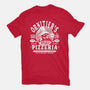The Ornitier Pizzeria Grunge-Womens-Fitted-Tee-LAGELANTEE