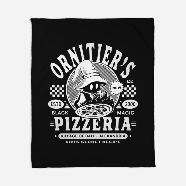 The Ornitier Pizzeria Grunge-None-Fleece-Blanket-LAGELANTEE