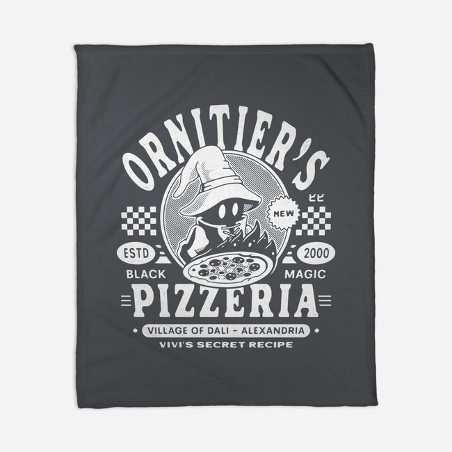 The Ornitier Pizzeria Grunge-None-Fleece-Blanket-LAGELANTEE