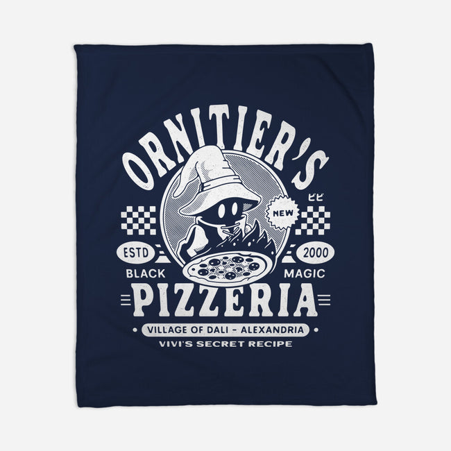 The Ornitier Pizzeria Grunge-None-Fleece-Blanket-LAGELANTEE
