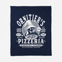 The Ornitier Pizzeria Grunge-None-Fleece-Blanket-LAGELANTEE