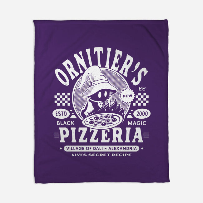 The Ornitier Pizzeria Grunge-None-Fleece-Blanket-LAGELANTEE