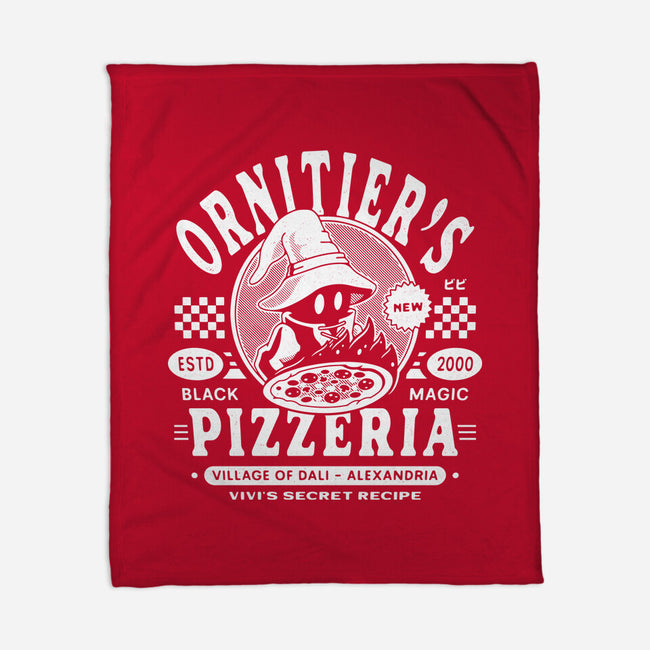 The Ornitier Pizzeria Grunge-None-Fleece-Blanket-LAGELANTEE