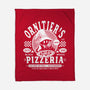 The Ornitier Pizzeria Grunge-None-Fleece-Blanket-LAGELANTEE