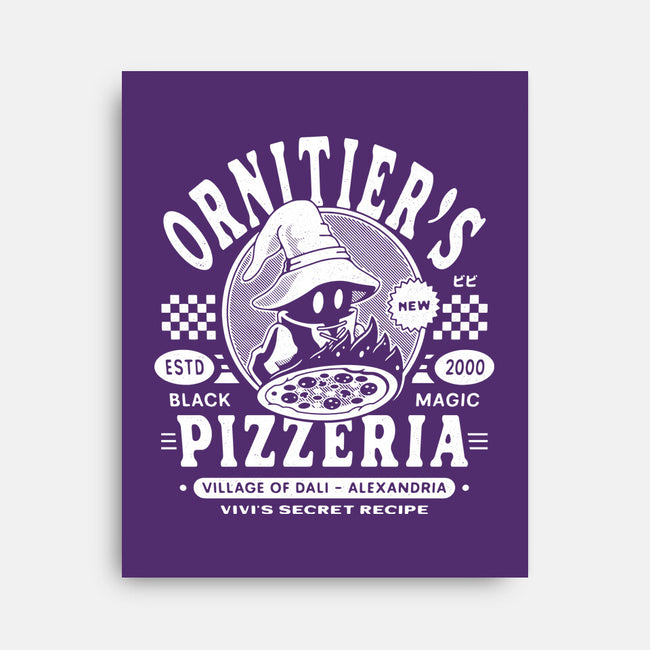 The Ornitier Pizzeria Grunge-None-Stretched-Canvas-LAGELANTEE