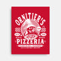 The Ornitier Pizzeria Grunge-None-Stretched-Canvas-LAGELANTEE