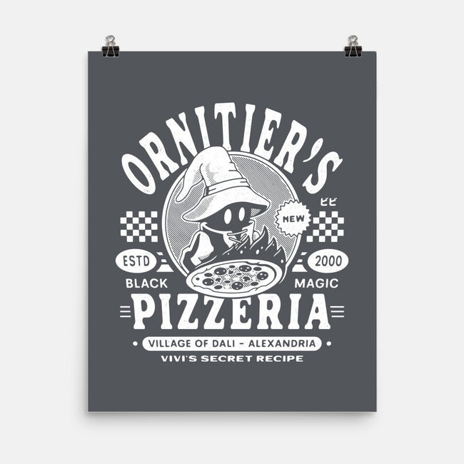 The Ornitier Pizzeria Grunge-None-Matte-Poster-LAGELANTEE