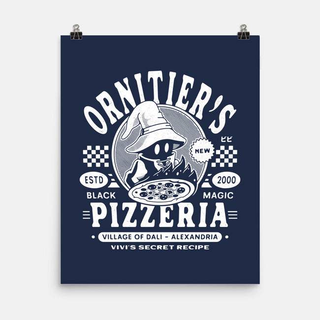 The Ornitier Pizzeria Grunge-None-Matte-Poster-LAGELANTEE