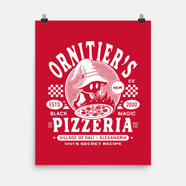 The Ornitier Pizzeria Grunge-None-Matte-Poster-LAGELANTEE