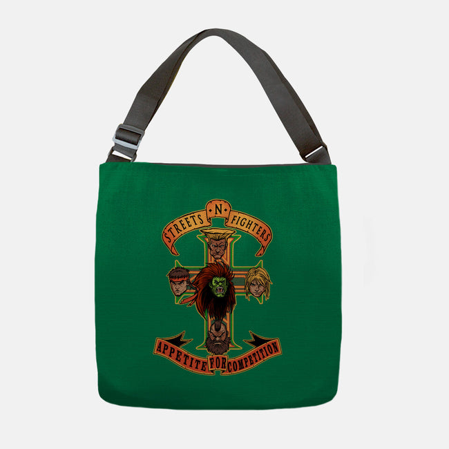 Appetite For Competition-None-Adjustable Tote-Bag-AndreusD