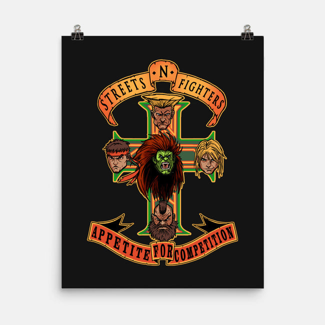 Appetite For Competition-None-Matte-Poster-AndreusD