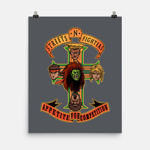Appetite For Competition-None-Matte-Poster-AndreusD