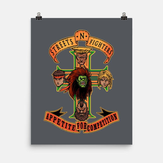 Appetite For Competition-None-Matte-Poster-AndreusD