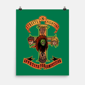 Appetite For Competition-None-Matte-Poster-AndreusD