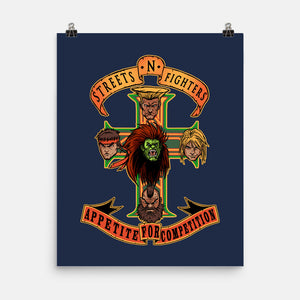 Appetite For Competition-None-Matte-Poster-AndreusD