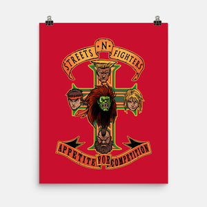 Appetite For Competition-None-Matte-Poster-AndreusD
