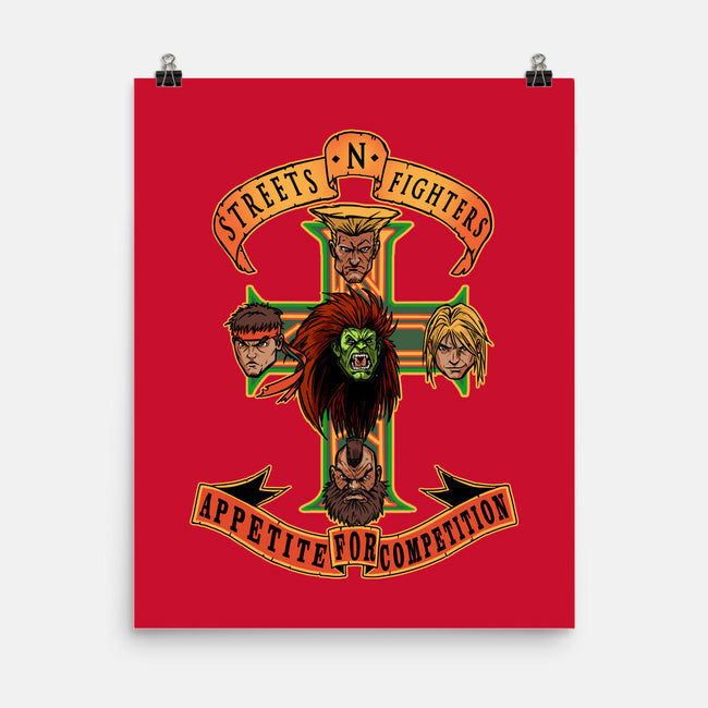Appetite For Competition-None-Matte-Poster-AndreusD