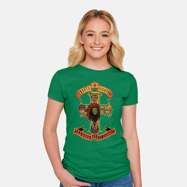 Appetite For Competition-Womens-Fitted-Tee-AndreusD