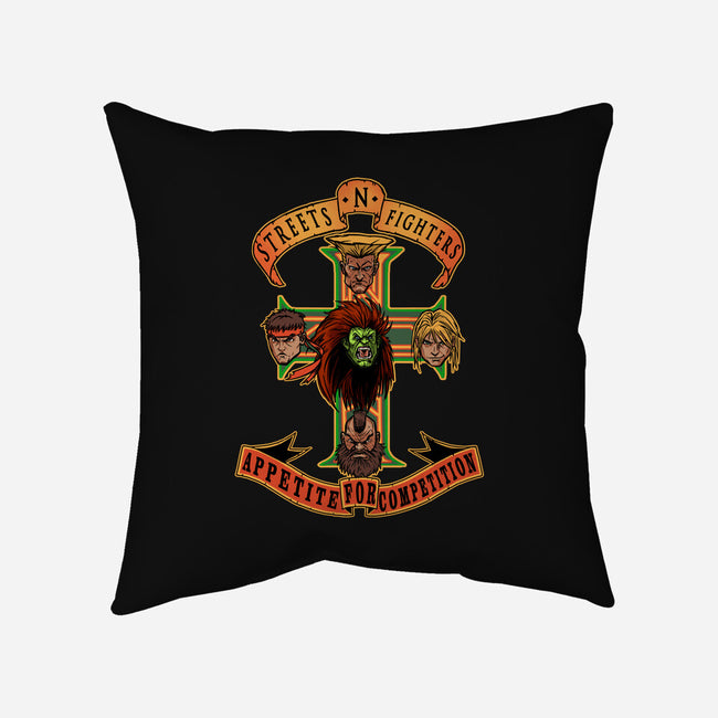 Appetite For Competition-None-Removable Cover w Insert-Throw Pillow-AndreusD