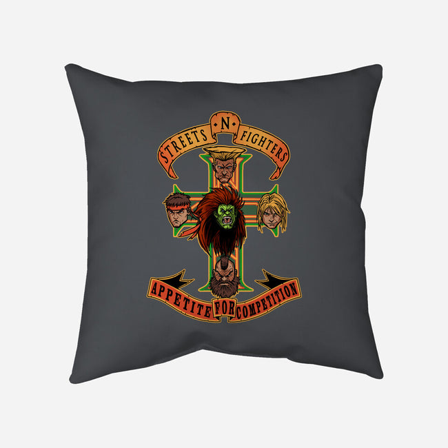 Appetite For Competition-None-Removable Cover w Insert-Throw Pillow-AndreusD
