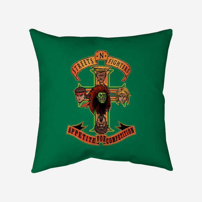Appetite For Competition-None-Removable Cover w Insert-Throw Pillow-AndreusD