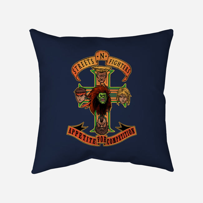 Appetite For Competition-None-Removable Cover w Insert-Throw Pillow-AndreusD