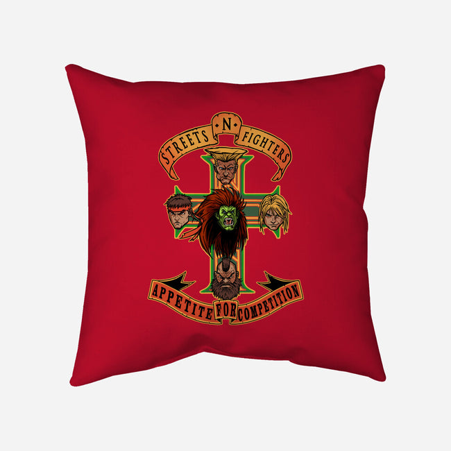 Appetite For Competition-None-Removable Cover w Insert-Throw Pillow-AndreusD