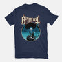 Dracula Ghost-Womens-Fitted-Tee-demonigote
