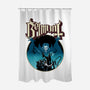 Dracula Ghost-None-Polyester-Shower Curtain-demonigote