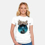 Dracula Ghost-Womens-Fitted-Tee-demonigote