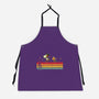 Retro Beats-Unisex-Kitchen-Apron-erion_designs