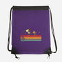 Retro Beats-None-Drawstring-Bag-erion_designs
