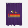 Retro Beats-None-Polyester-Shower Curtain-erion_designs