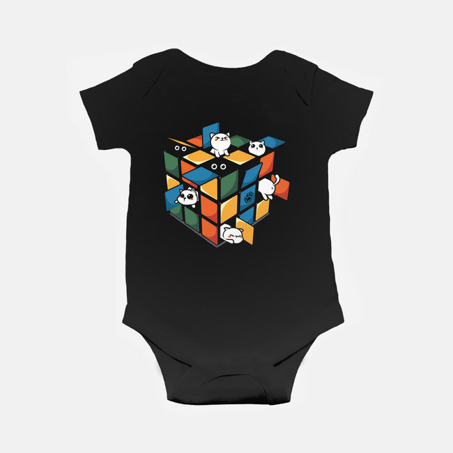 Rubiks Cats-Baby-Basic-Onesie-erion_designs