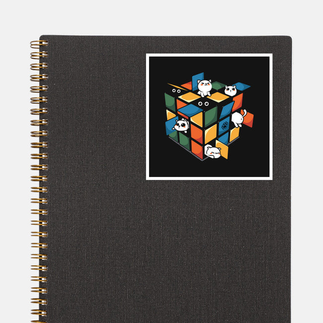 Rubiks Cats-None-Glossy-Sticker-erion_designs