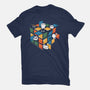 Rubiks Cats-Womens-Fitted-Tee-erion_designs