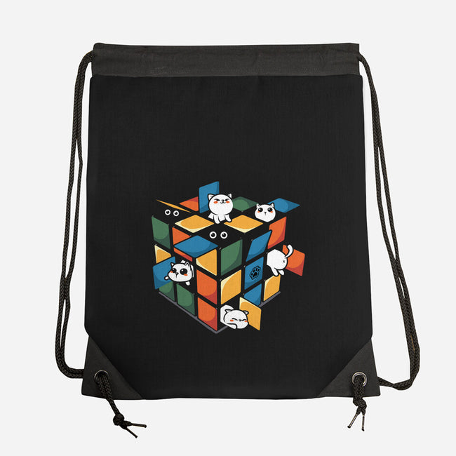 Rubiks Cats-None-Drawstring-Bag-erion_designs