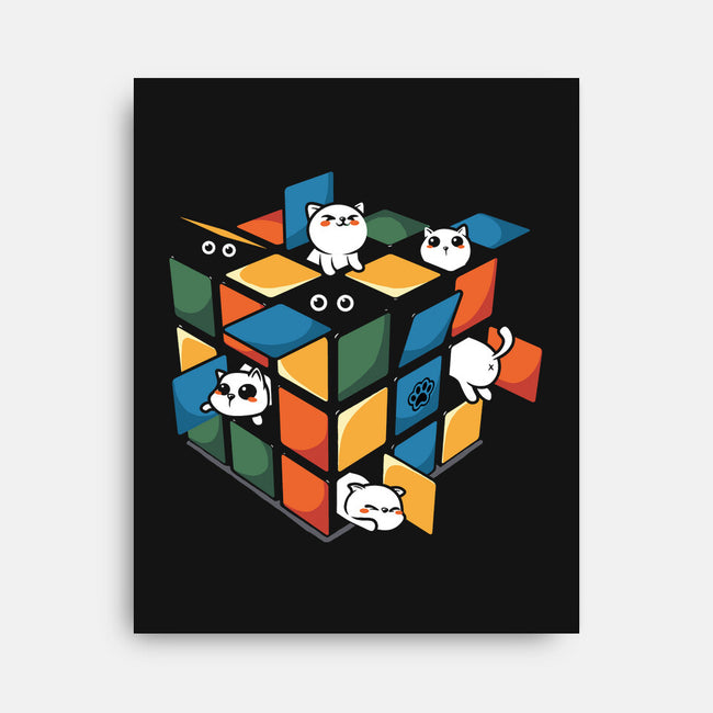 Rubiks Cats-None-Stretched-Canvas-erion_designs