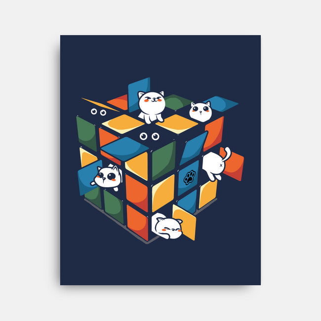 Rubiks Cats-None-Stretched-Canvas-erion_designs