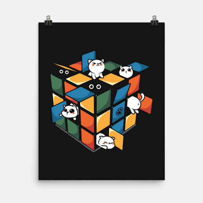 Rubiks Cats-None-Matte-Poster-erion_designs