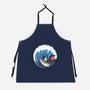 Big Wave Adventure-Unisex-Kitchen-Apron-erion_designs