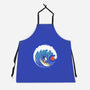 Big Wave Adventure-Unisex-Kitchen-Apron-erion_designs